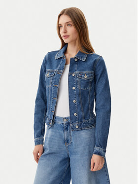 Tommy Jeans Tommy Jeans Kurtka jeansowa Vivianne DW0DW20120 Niebieski Slim Fit