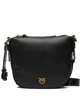 PINKO PINKO Дамска чанта Hobo Zip Around Mini Ai 25-26 PLTT 105332 A0QO Черен