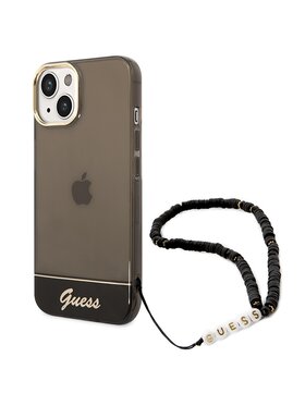 Guess Guess Etui na telefon iPhone 14 Czarny