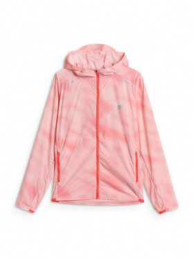 4F 4F Kurtka do biegania JOY MOTION Koralowy Regular Fit