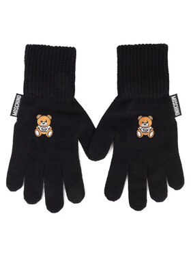 MOSCHINO MOSCHINO Dámské rukavice 65162 M2097 Černá