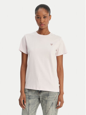 Guess Jeans Guess Jeans T-krekls W4YI10 J1314 Rozā Regular Fit
