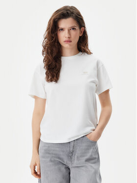 Napapijri Napapijri T-Shirt S-Nina NP0A4H87 Bílá Regular Fit