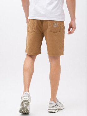 Jigga Wear Jigga Wear Szorty materiałowe Na lato urlop wakacje 130822 Beżowy Regular Fit