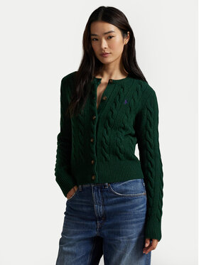 Polo Ralph Lauren Polo Ralph Lauren Kardigán 211972104008 Zöld Slim Fit