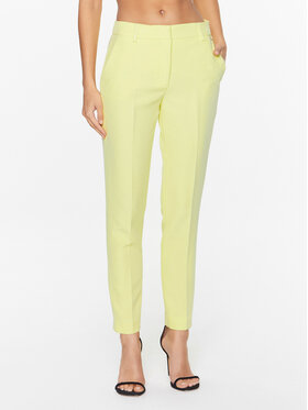 Liu Jo Liu Jo Pantaloni di tessuto CA3235 T2200 Giallo Slim Fit