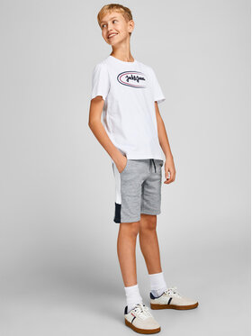 Jack&Jones Junior Sportske Kratke Hlače 12200266 Siva Slim Fit