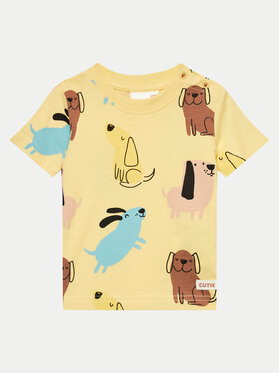 Coccodrillo Coccodrillo T-shirt WC4143203HBN Žuta Regular Fit