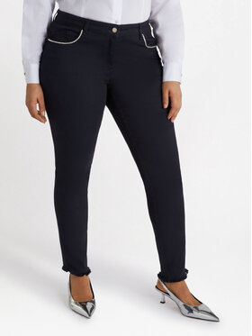 Fiorella Rubino Fiorella Rubino Pantaloni di tessuto P547T204794N034 Blu Skin Fit