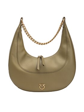 Pinko Pinko Torebka CLASSIC BRIOCHE BAG HOBO Zielony