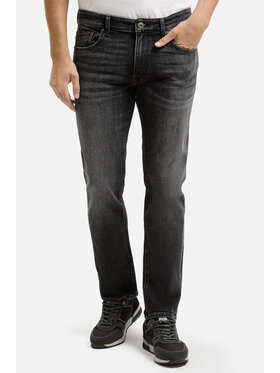 Cross Jeans Cross Jeans Jeansy C 132-165 Czarny Straight Leg