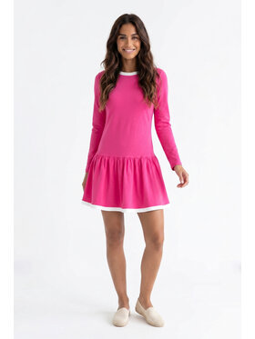 FIGL FIGL Sukienka codzienna M1379 Fioletowy jasny Straight Fit