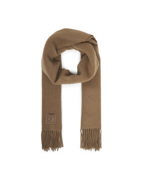 Calvin Klein Calvin Klein Szalik Emblem LV04D8060G Beżowy