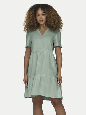 ONLY ONLY Letní šaty Tiri-Caro 15310970 Zelená Regular Fit