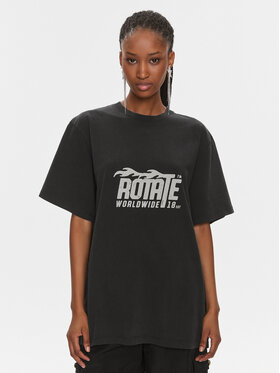 ROTATE ROTATE T-krekls 112083100 Melns Oversize