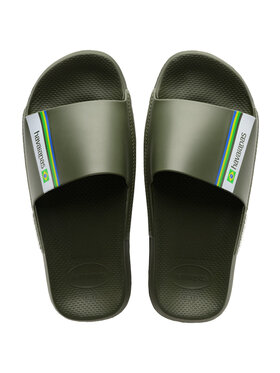 Havaianas Havaianas Παντόφλες HAVAIANAS Ciabatta Unisex adulto Hav. Slide Brasil 4147319.0869 Verde Πράσινο
