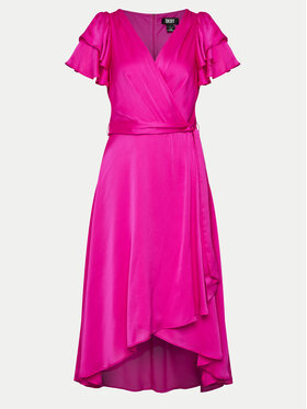 DKNY DKNY Sukienka koktajlowa DD4AQ571 Różowy Regular Fit