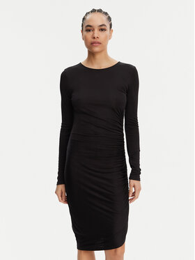 Armani Exchange Armani Exchange Kleid für den Alltag XW000364 AF12979 UC001 Schwarz Slim Fit