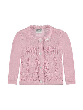 Kanz Kanz Sweter 1712917-2720 Różowy Basic Fit