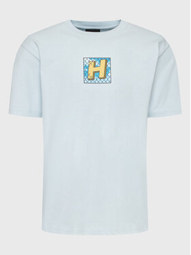 HUF HUF T-Shirt Tresspass TS01940 Himmelblau Regular Fit
