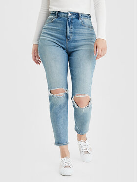 American Eagle American Eagle Jeansy 043-3439-2329 Modrá Relaxed Fit