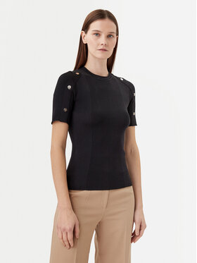 Motivi Motivi Svetr M5876000937N Černá Slim Fit