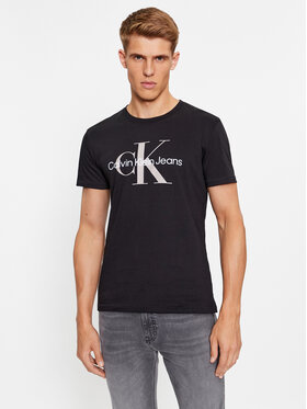 Calvin Klein Jeans Calvin Klein Jeans T-shirt J30J320806 Crna Slim Fit