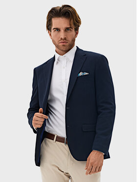 Evenemen Evenemen Marynarka Tuscan Granatowy Slim Fit