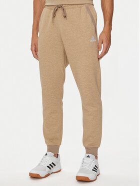 adidas adidas Pantaloni trening Seasonal Essentials IY6606 Bej Regular Fit