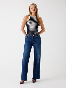 Guess Guess Jeansy 178984 Niebieski Relaxed Fit