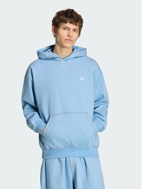 adidas adidas Bluza 165419 Niebieski jasny Loose Fit