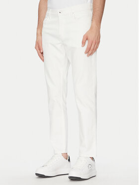 Karl Lagerfeld Jeans Karl Lagerfeld Jeans Blugi A2M10136 Alb Tapered Fit