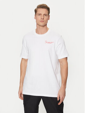 adidas adidas T-Shirt F50 History Graphic JD8219 Biały Regular Fit