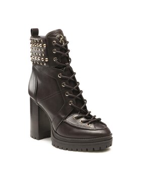 MICHAEL Michael Kors MICHAEL Michael Kors Škornji Yvonne Bootie 40F3YVHE8L Rjava