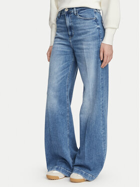 Guess Guess Džinsai W6YA1C D1337 Mėlyna Wide Leg