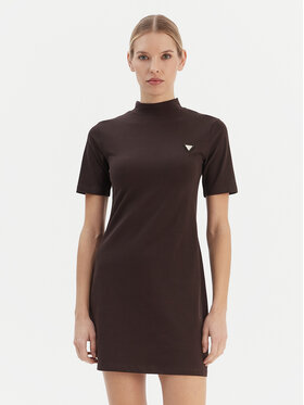 Guess Guess Kleid für den Alltag V6RK04 J1314 Braun Regular Fit