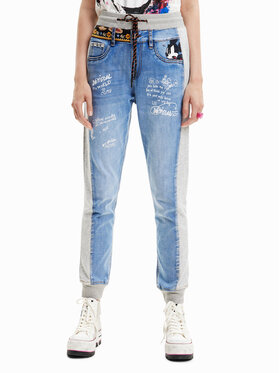Desigual Desigual Jeans 23SWDD77 Blau Regular Fit