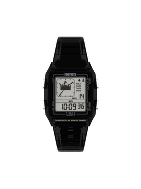 Timex Timex Годинник Q Timex Lca X Fortnite® 35mm TW2W96500 Чорний