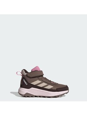 adidas adidas Trekking čevlji Terrex Anylander Mid Children Hiking Shoes JR9726 Rjava