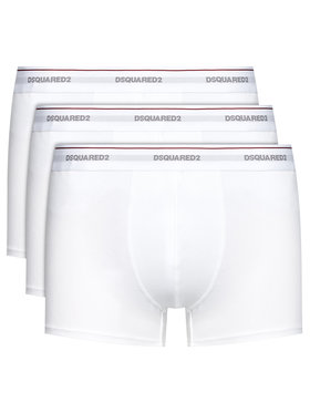 Dsquared2 Underwear Dsquared2 Underwear Súprava 3 kusov boxeriek DCXC60040 Biela