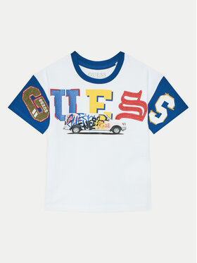Guess Guess T-Shirt N5RI07 KCNQ4 Weiß Regular Fit