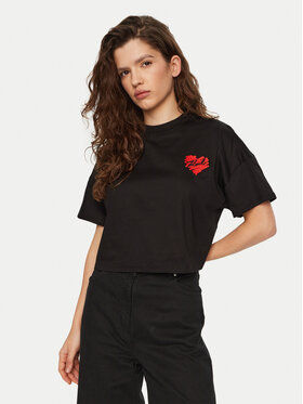 KARL LAGERFELD KARL LAGERFELD Tričko A1W17074 Čierna Regular Fit