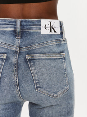 Calvin Klein Jeans Jeans Hlače J20J222143 Modra Skinny Fit