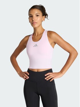 adidas adidas Koszulka techniczna 159618 Fioletowy Fitted Fit