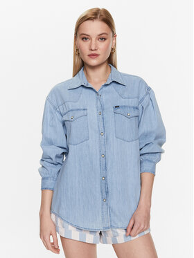Lee Lee Košulja Western L51JCLB01 Plava Regular Fit