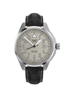 Aviator Aviator Zegarek V.1.38.0.320.4 Czarny