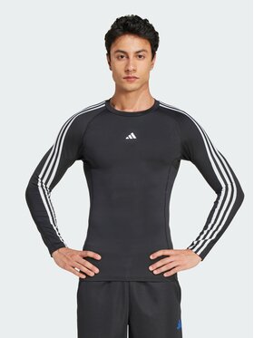 adidas adidas Koszulka techniczna 135315 Czarny Fitted Fit