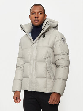 Blauer Blauer Vatovaná bunda 24WBLUC03025 Šedá Regular Fit