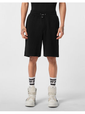 PHILIPP PLEIN PHILIPP PLEIN Szorty sportowe 24623 Czarny Jogger Fit