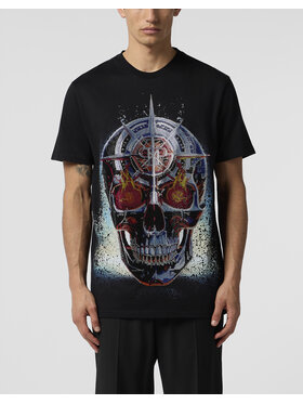 PHILIPP PLEIN PHILIPP PLEIN T-Shirt 29874 Czarny Regular Fit